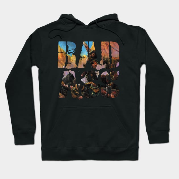 Bad Ass Conan Hoodie by sharpy